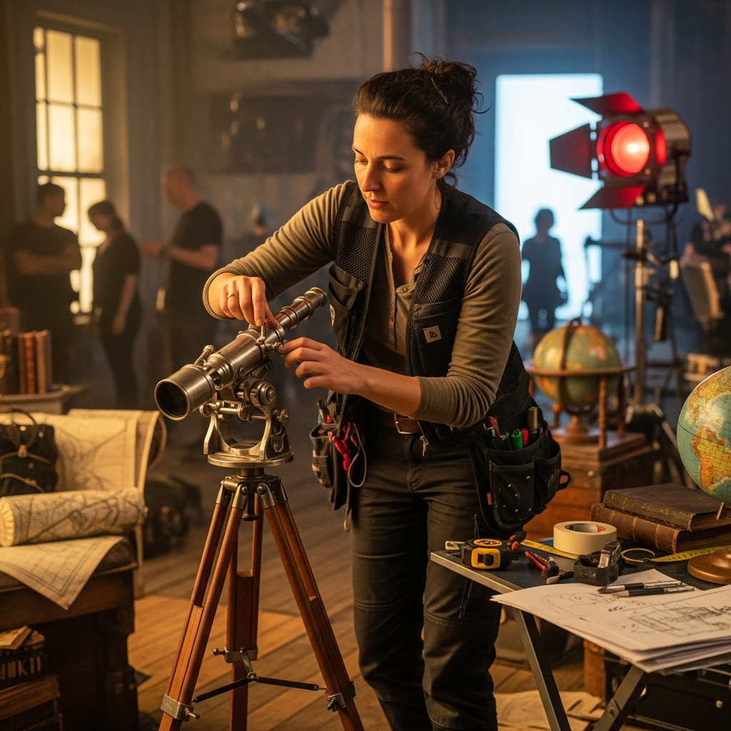 Accessoiriste de plateau (Distinct du magasinier)