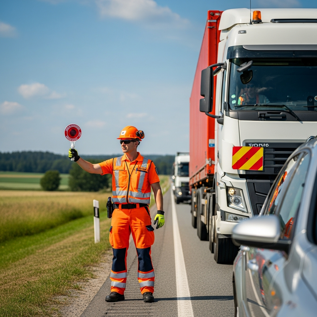 Accompagnateur de transports exceptionnels / Accompagnatrice de transports exceptionnels