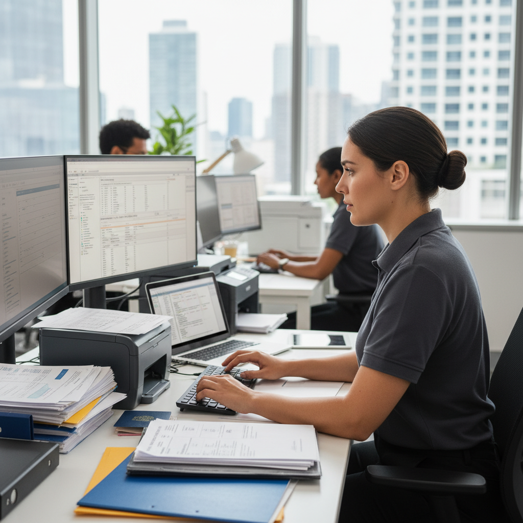 Agent d’enregistrement / Agente d’enregistrement