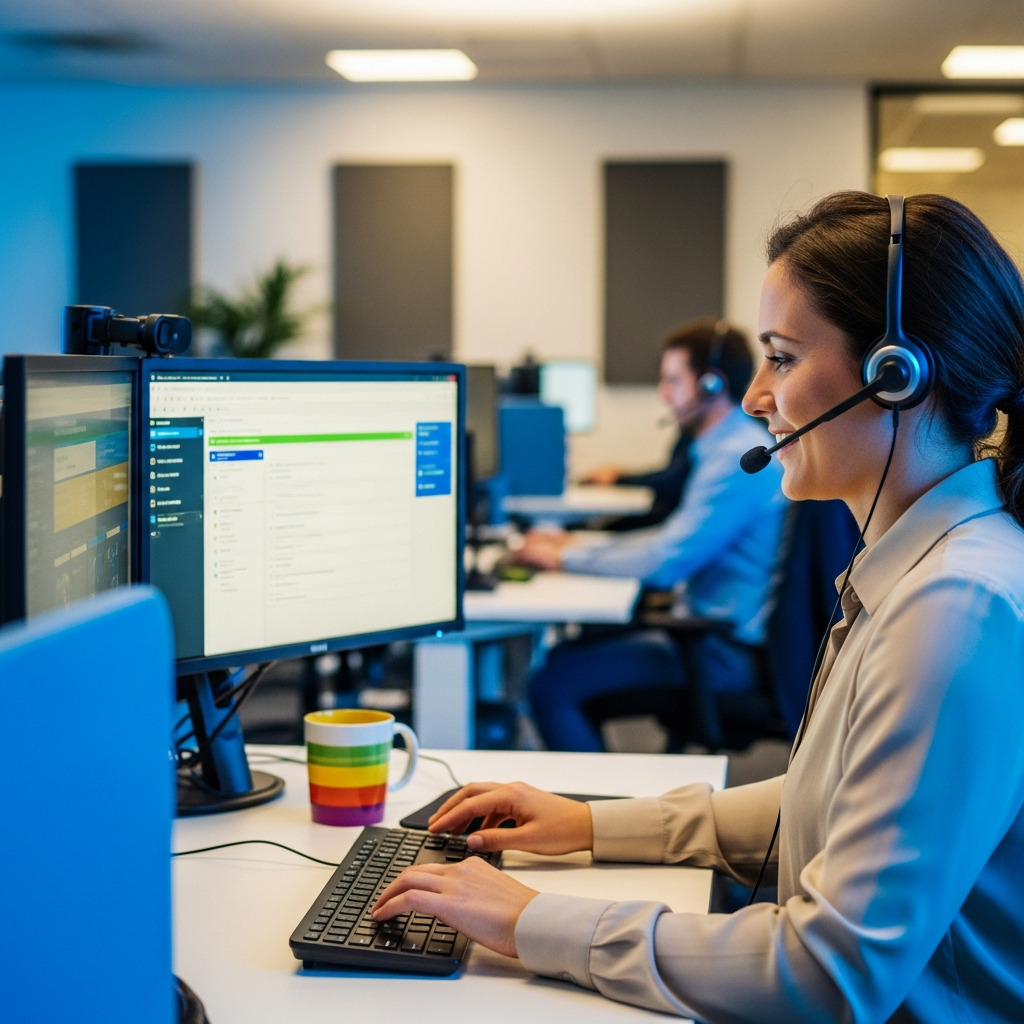 Agent de call-center (Inbound - Appels entrants) / Agente de call-center