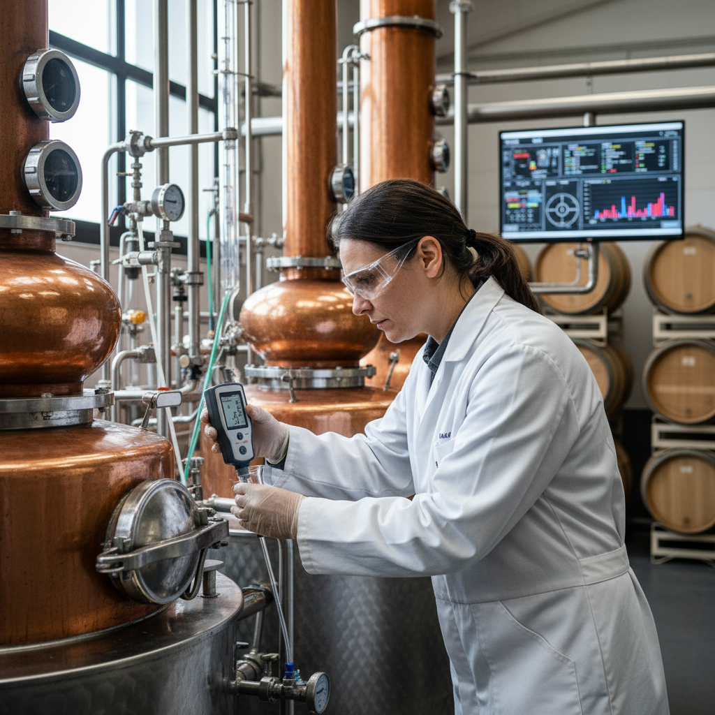 Agent / Agente de distillation et de fermentation
