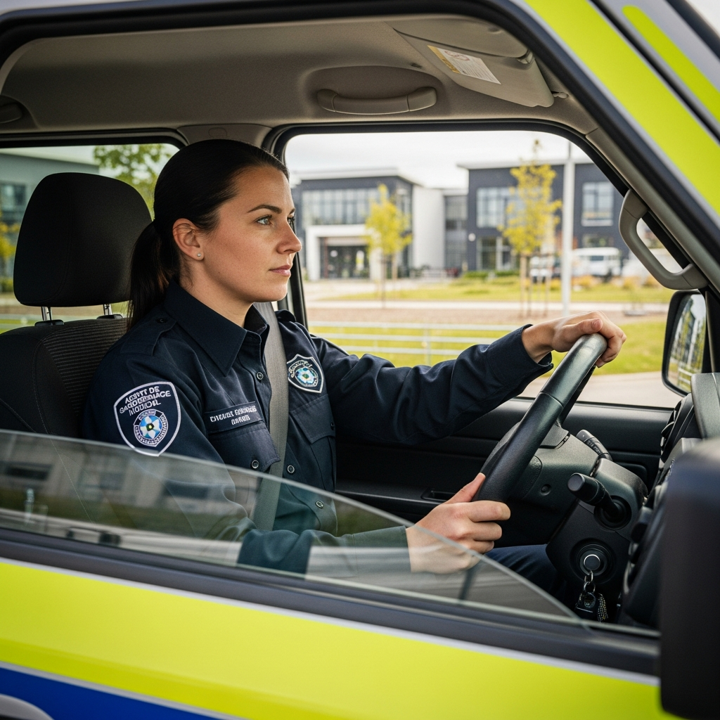 Agent de gardiennage mobile / Agente de gardiennage mobile