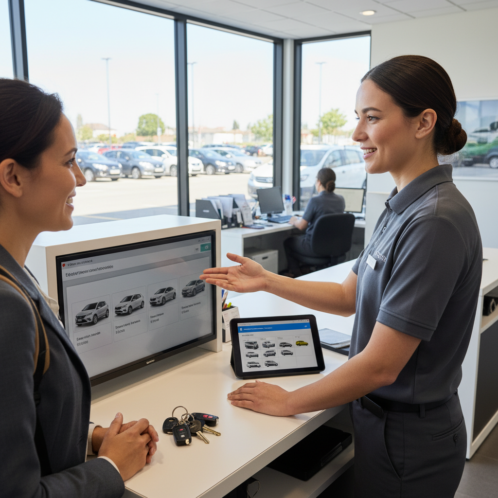 Agent / Agente de location de véhicules