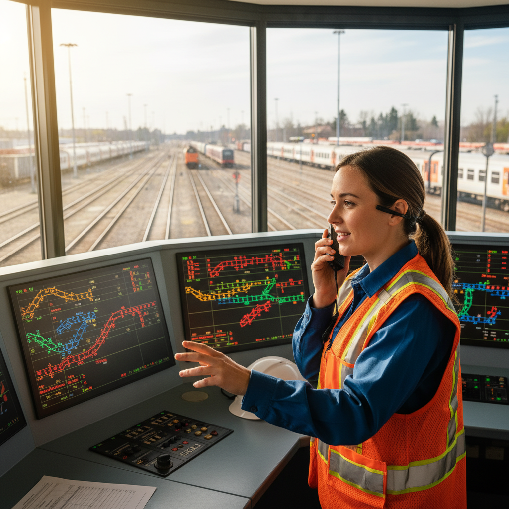 Agent de mouvement (Rail) / Agente de mouvement