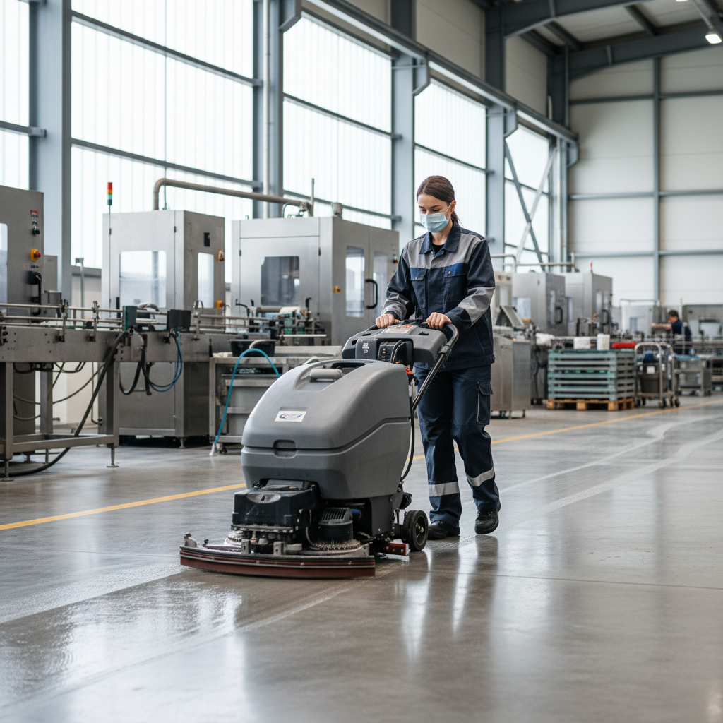 Agent / Agente de nettoyage industriel