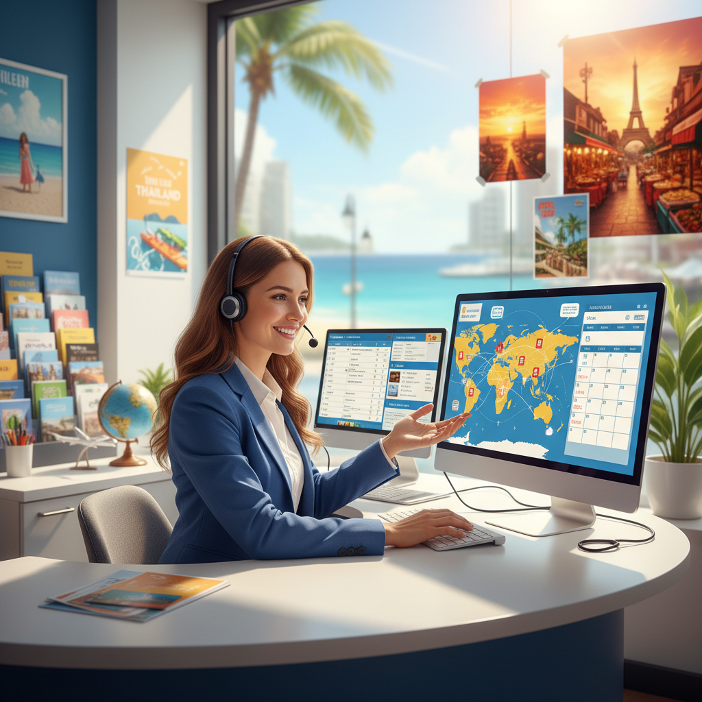 Agent de réservation (Voyages) / Agente de réservation