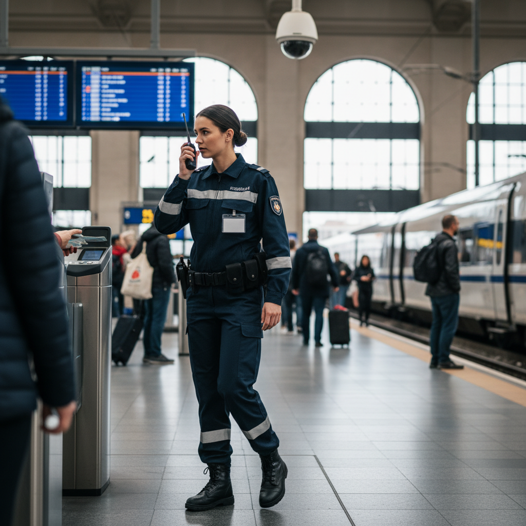 Agente / Agente de sécurité gare et train
