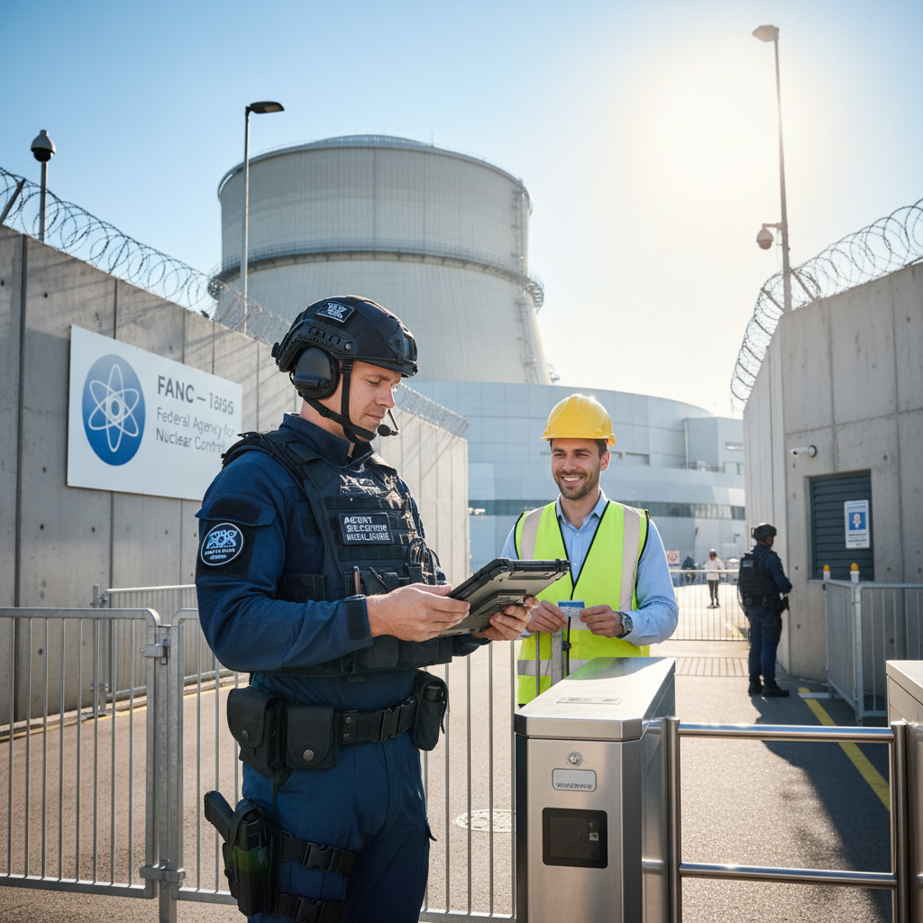 Agent de sécurité nucléaire (FANC/Sites)