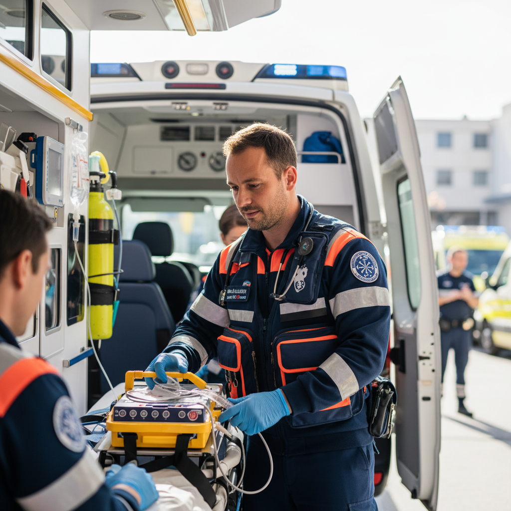 Ambulancier SMUR (Soins intensifs) / Ambulancière SMUR