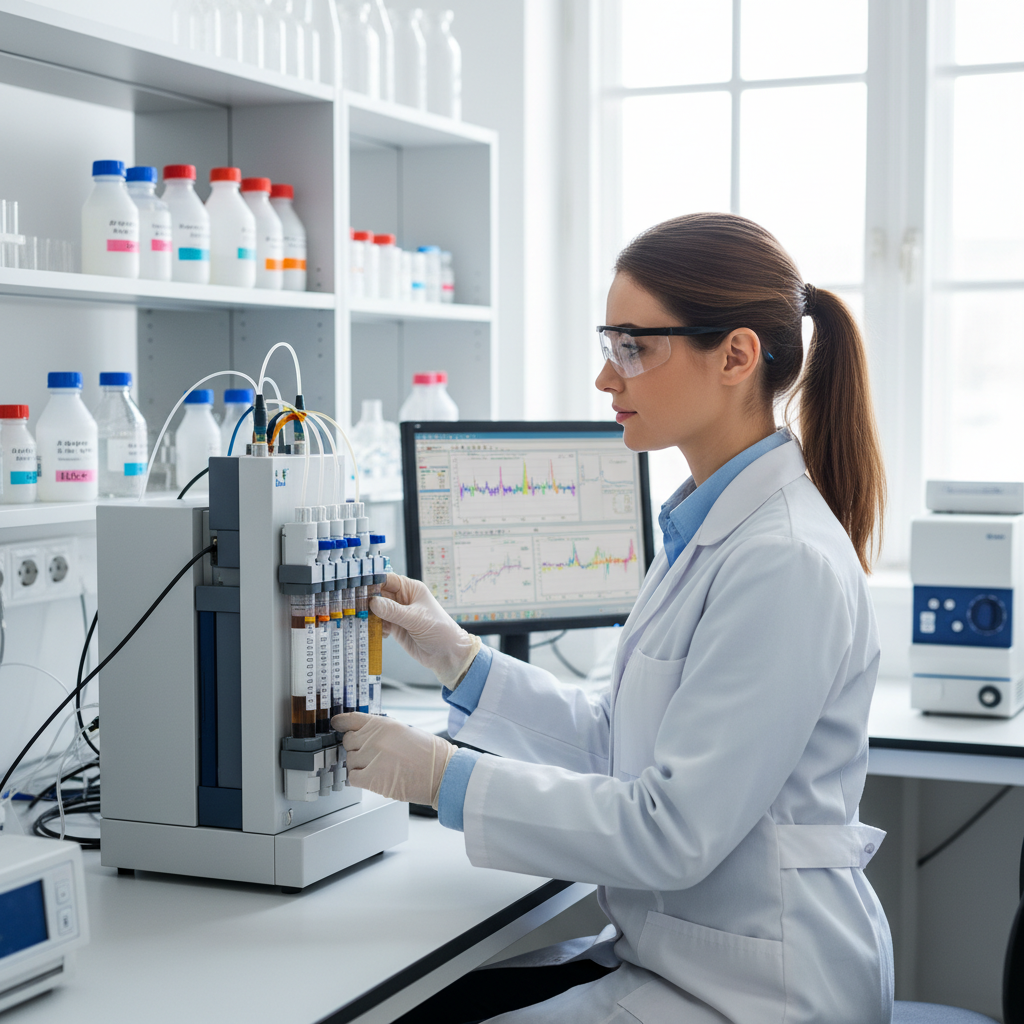 Analyste chromatographie