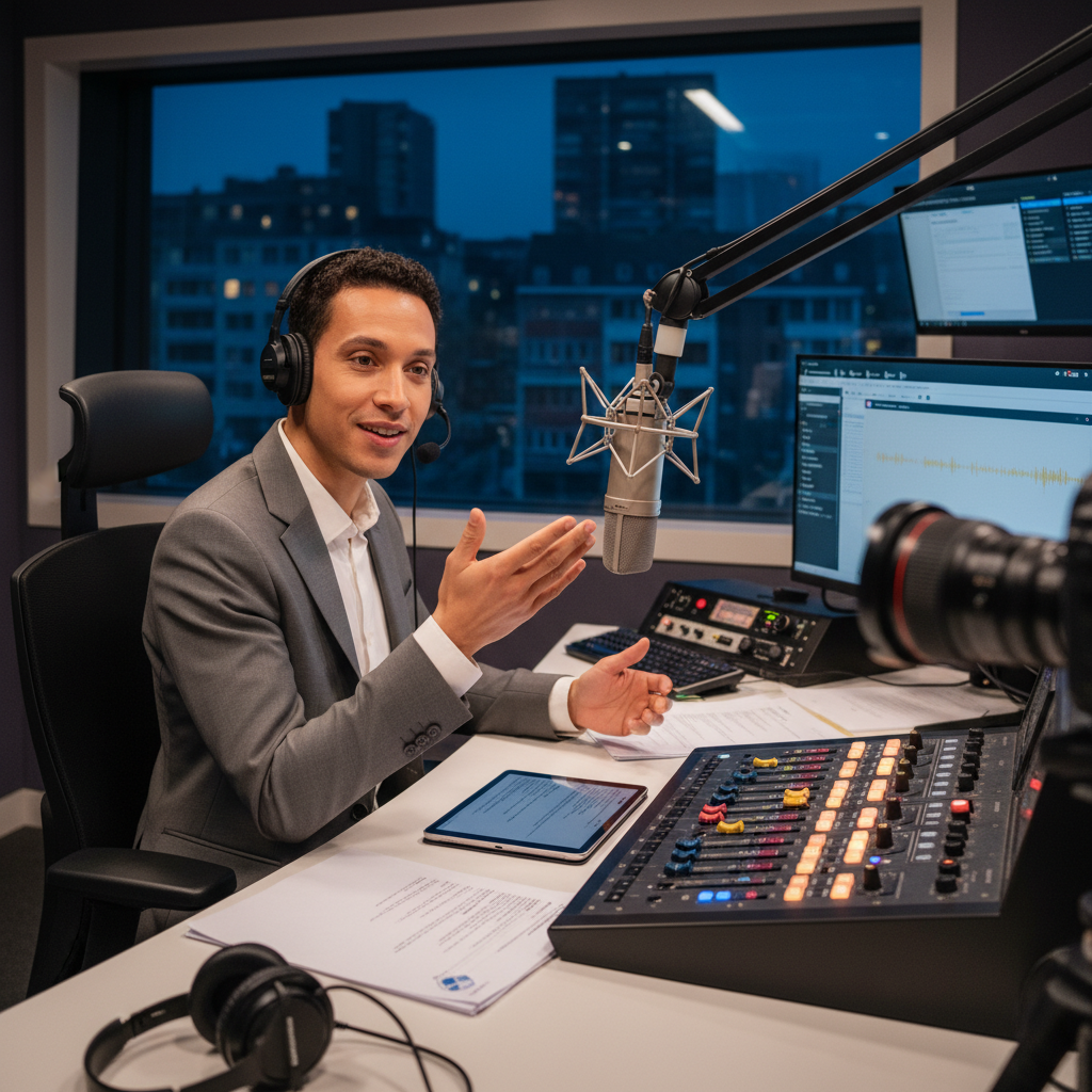 Animateur / Animatrice radio ou télé