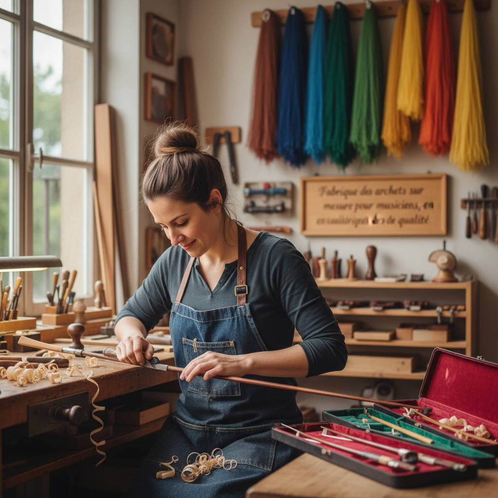 Archetier / Archetière (Fabrication archets)