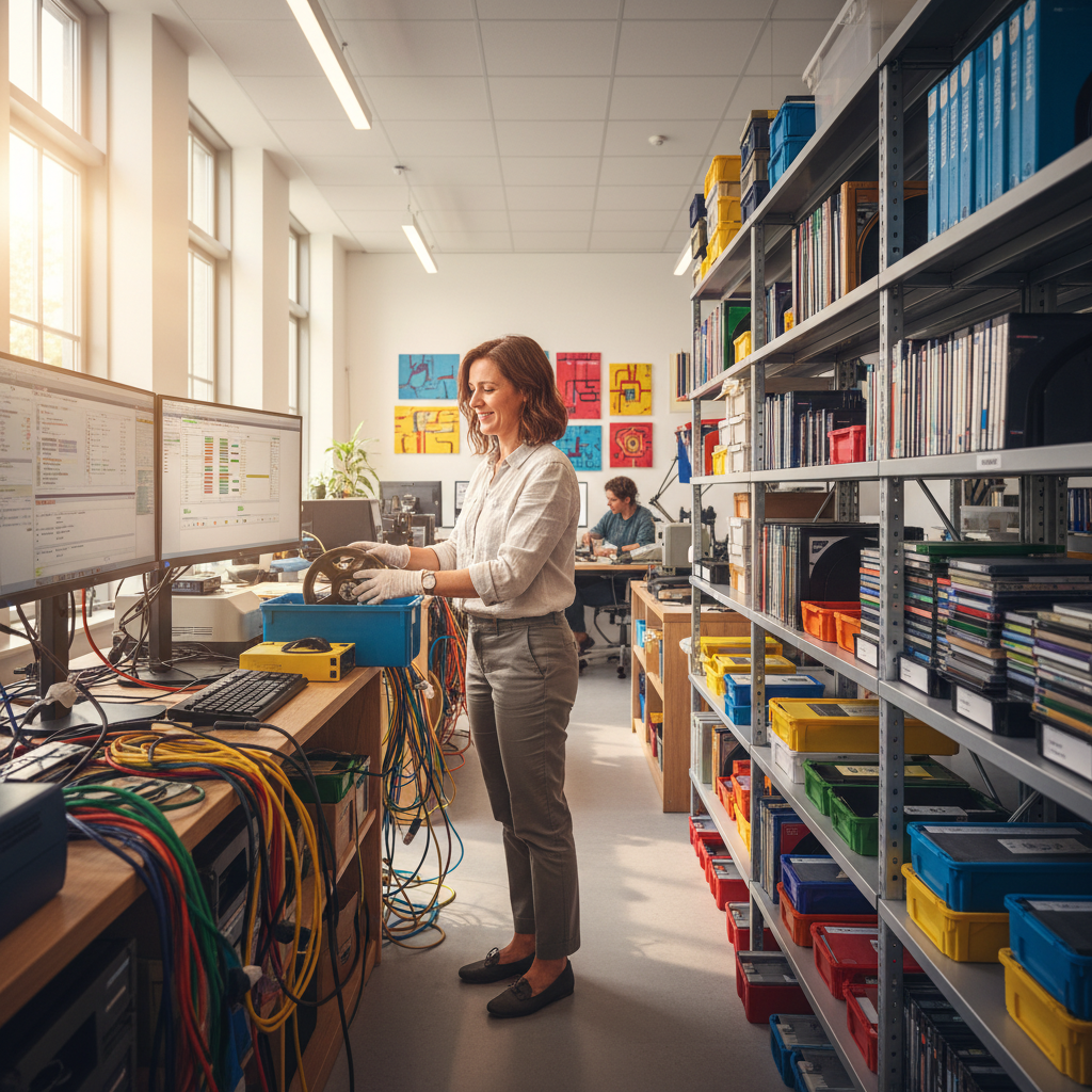 Archiviste audiovisuel / Archiviste audiovisuelle