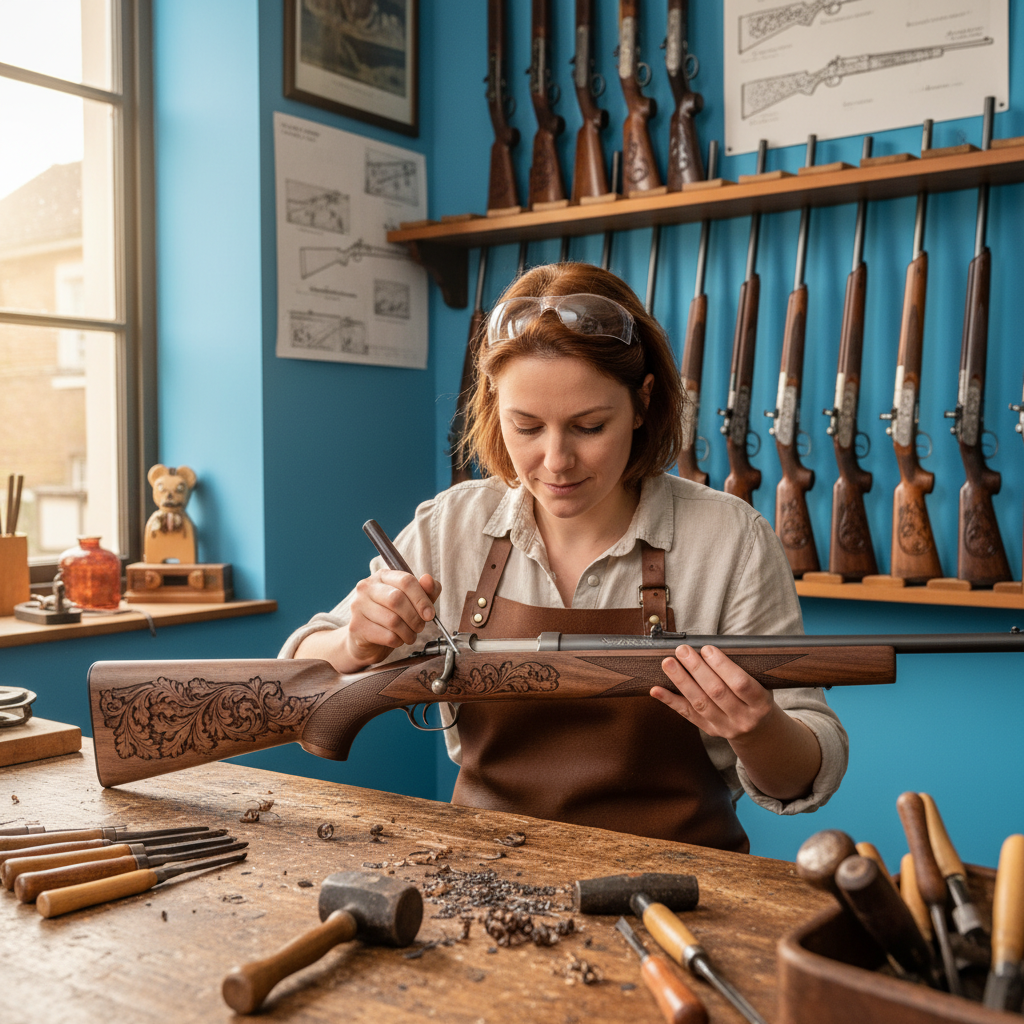 Armurier d'art / Armurière d'art (Gravure/Crosse)