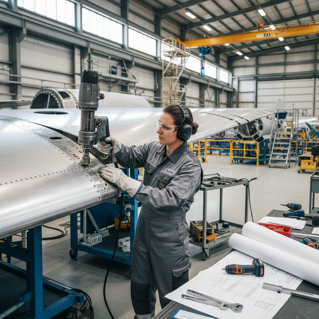 Assembleur / Assembleuse de structures aéronautiques