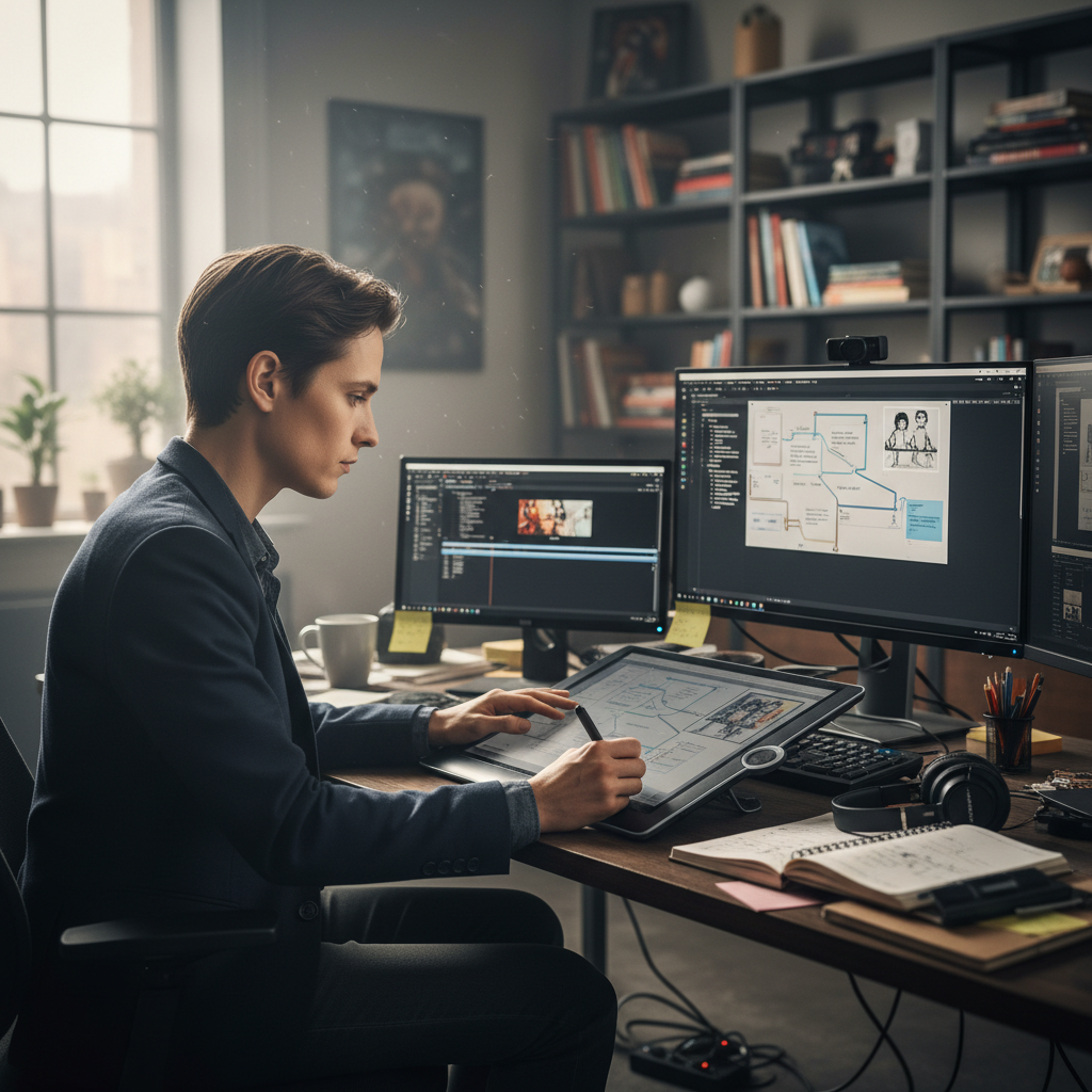 Auteur / Auteure scénariste multimédia