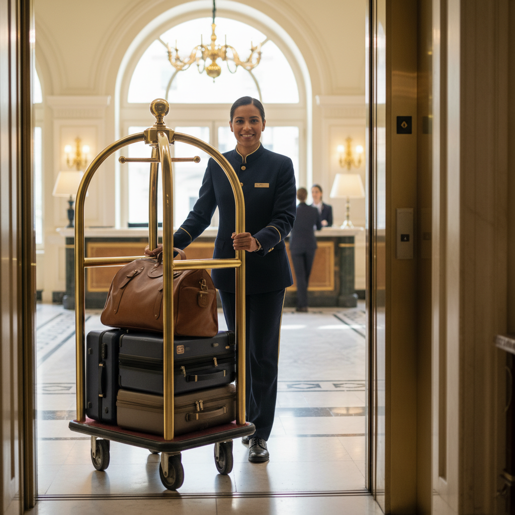 Bagagiste en établissement hôtelier (h/f)