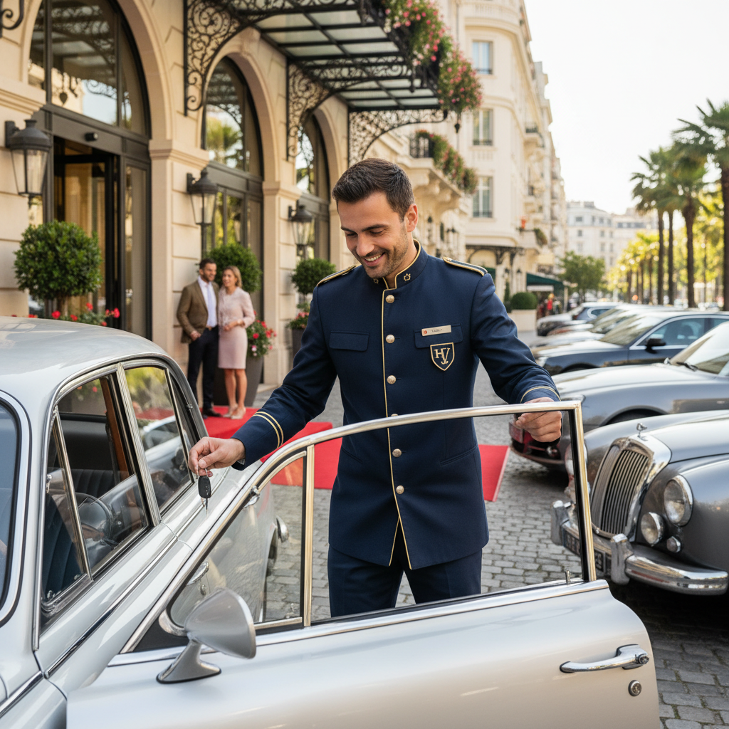 Bagagiste-voiturier / Bagagiste-voiturier