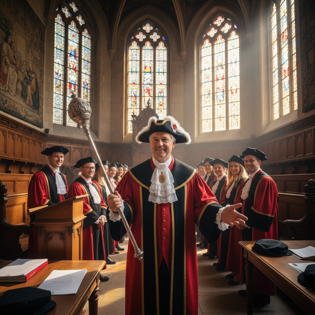 Bedel (Huissier universitaire) / Bedelle