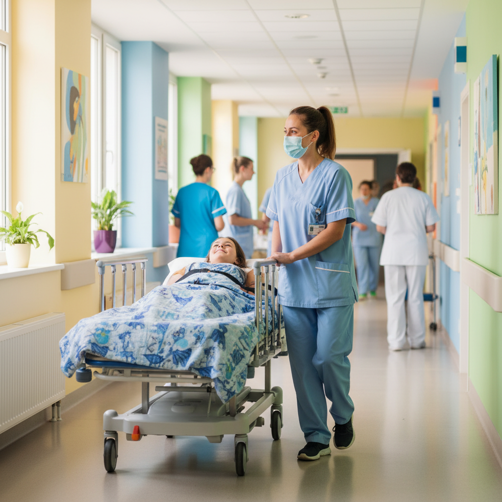 Brancardier (Hôpital) / Brancardière