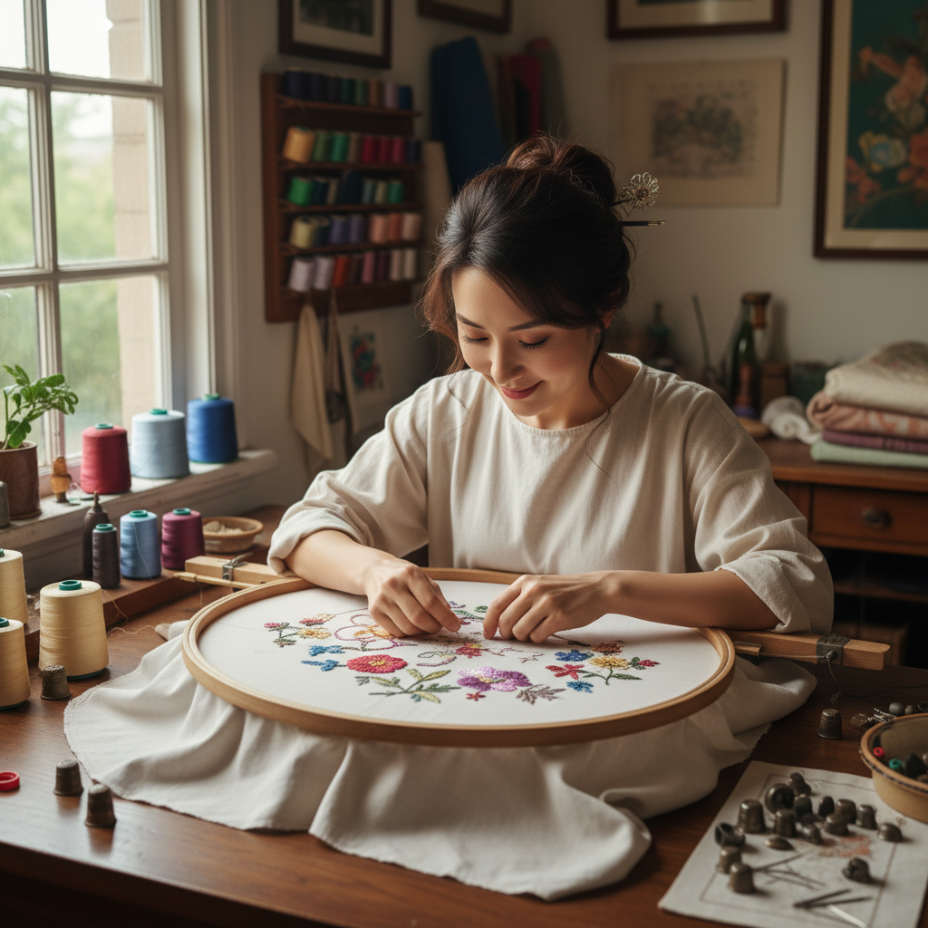 Brodeur main / Brodeuse main