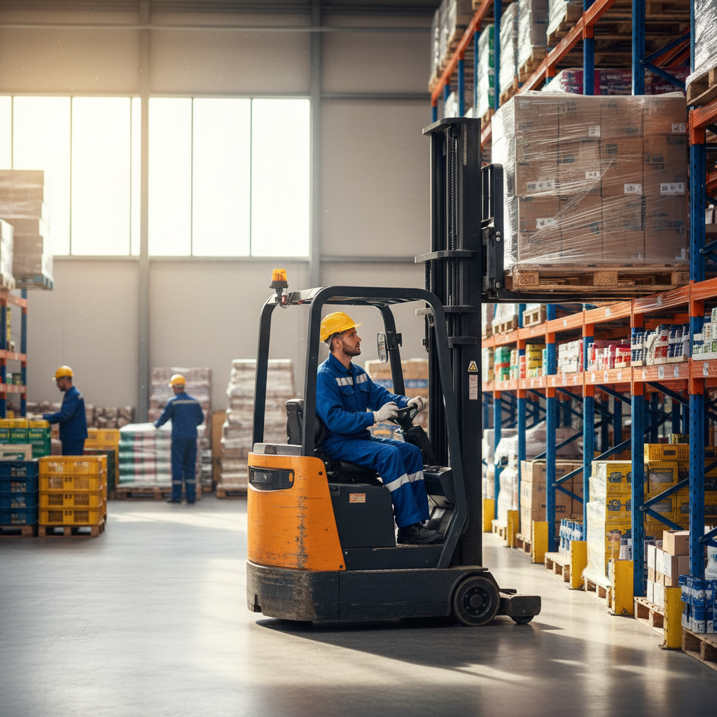 Cariste d'entrepôt (Retrac/Frontal)