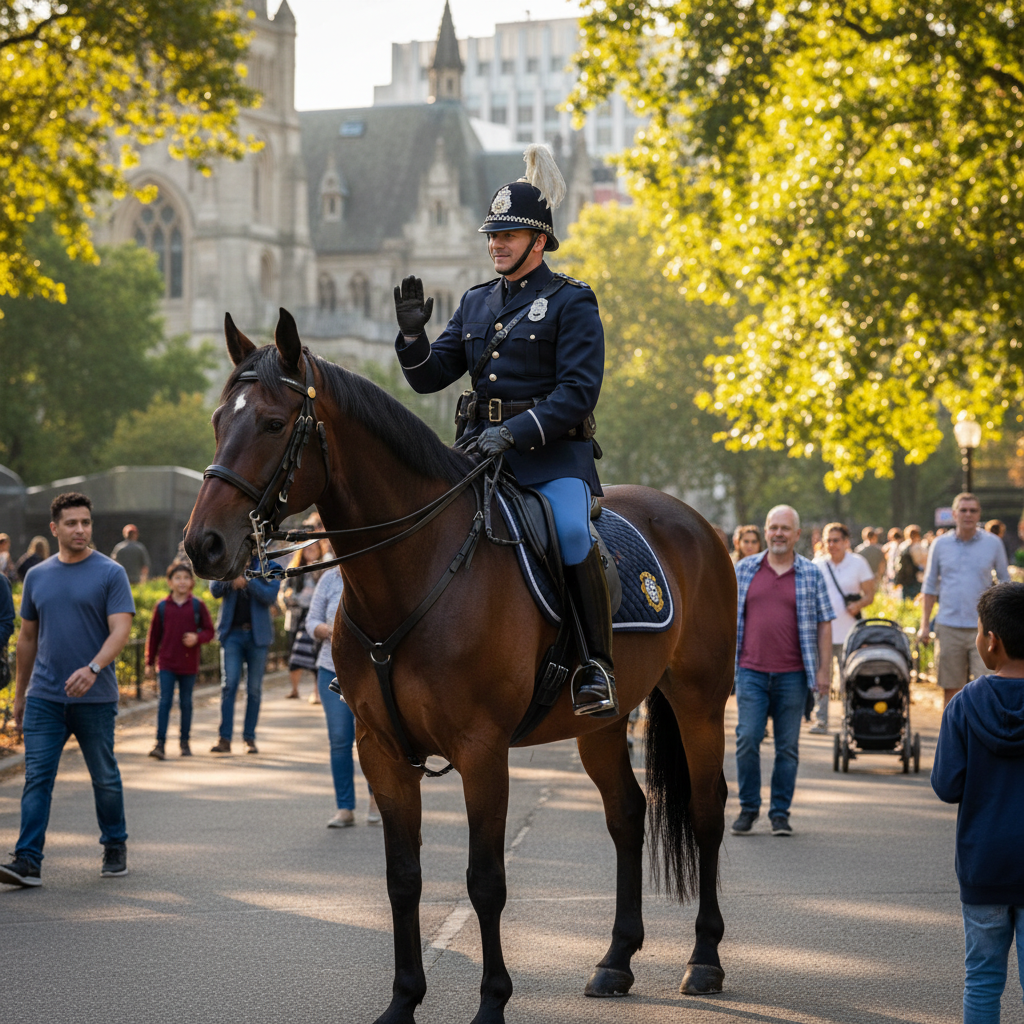 Cavalier de la police / Cavalière de la police (Police montée)