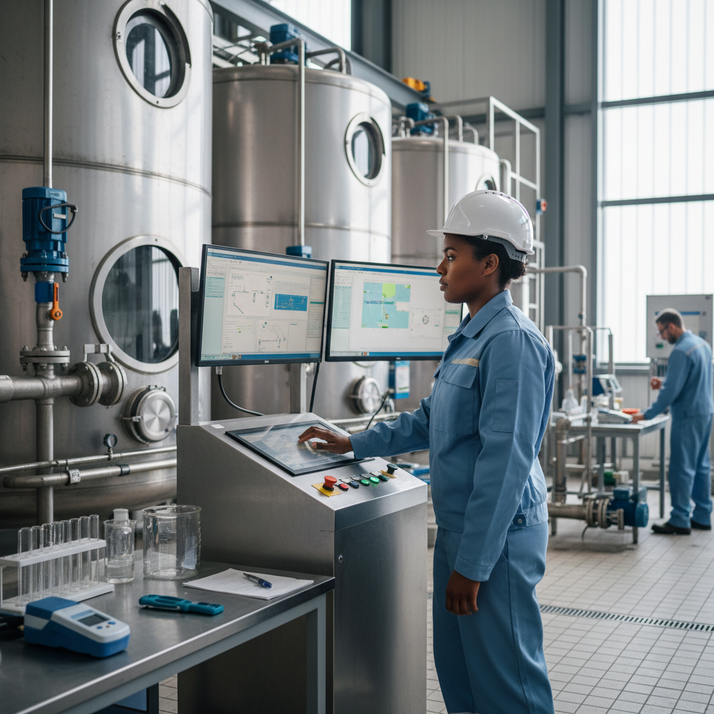 Chef·fe d'unité de production d'eau potable