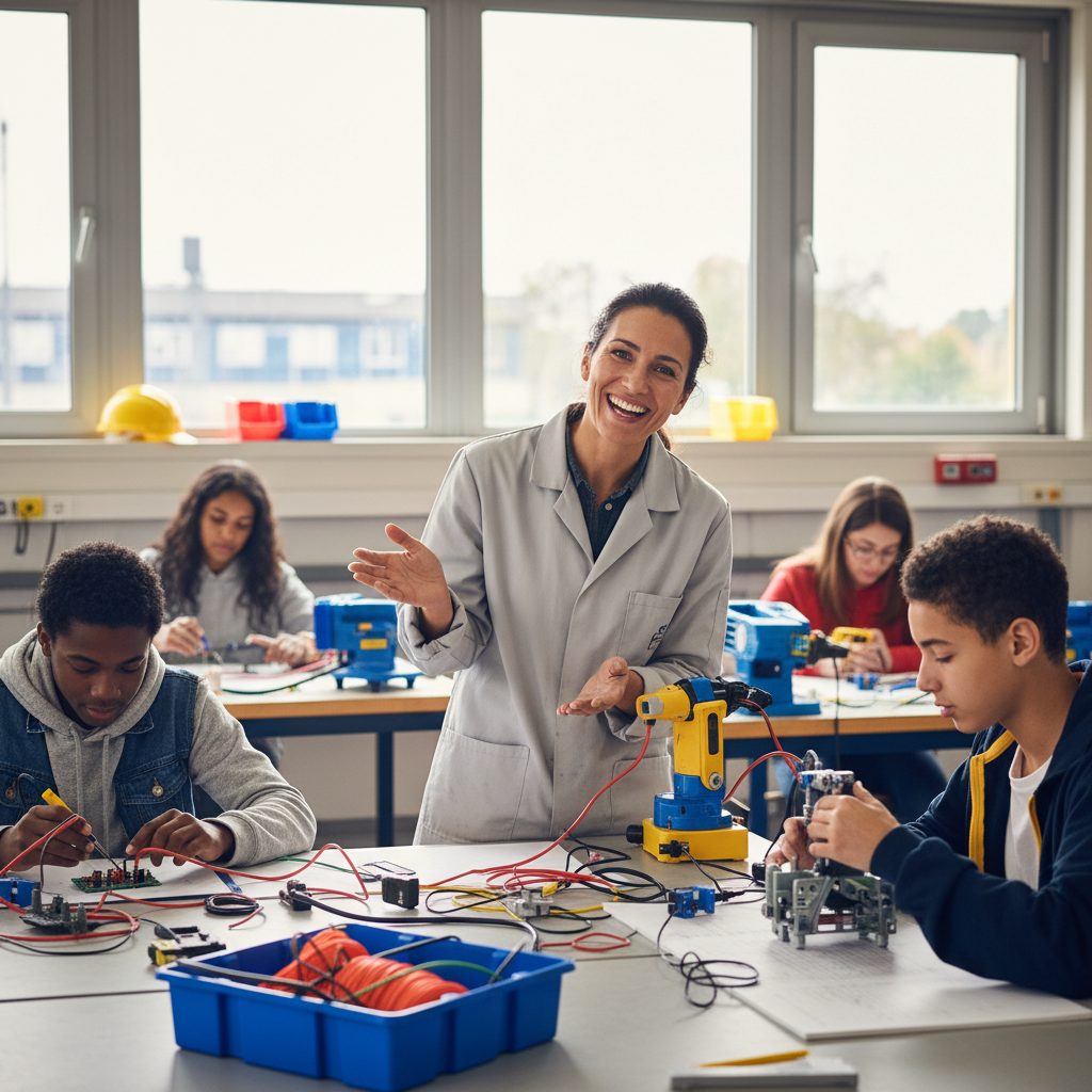Chef d'atelier (École technique) / Cheffe d'atelier