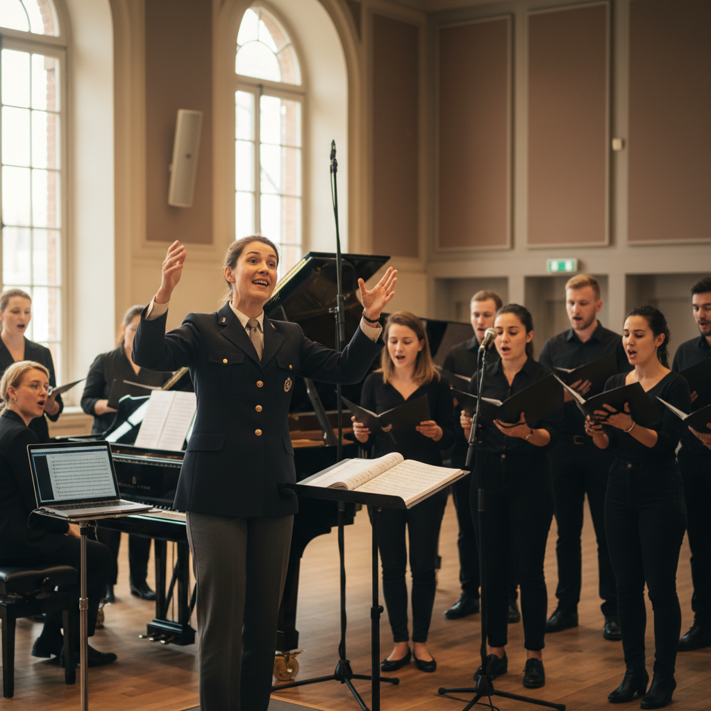 Chef·fe de choeur, Chef·fe de chant