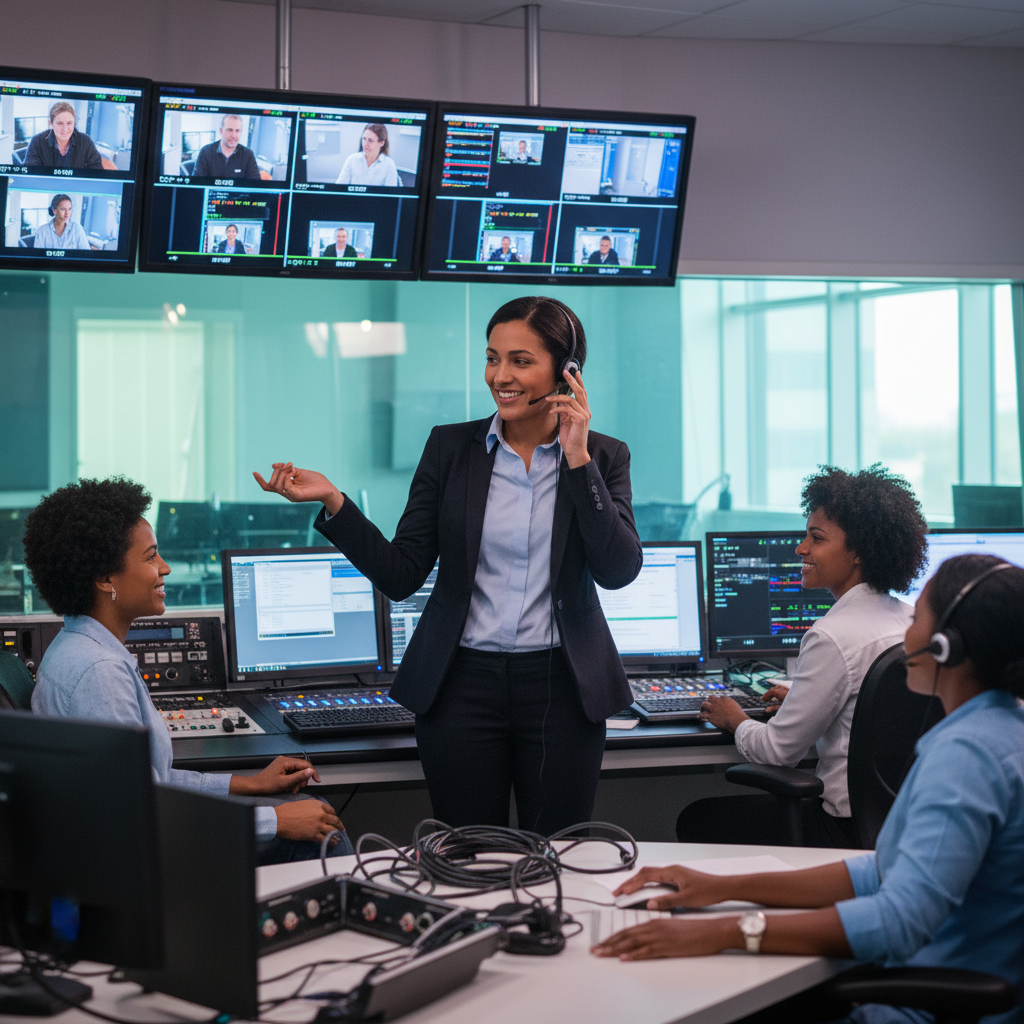 Chef de plateau TV / Cheffe de plateau TV