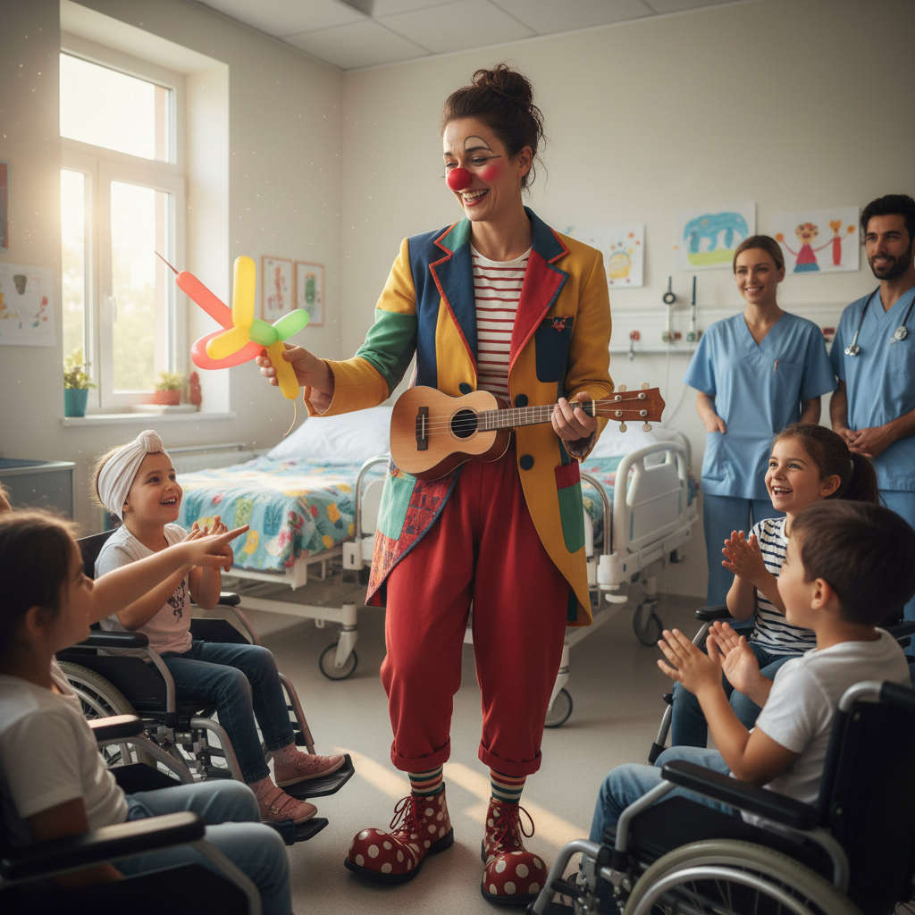 Clown à l'hôpital / Clownesse à l'hôpital