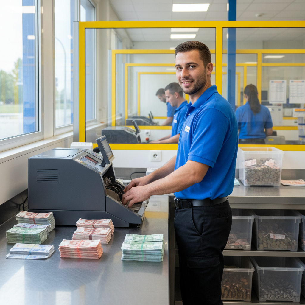 Compteur de valeurs (Cash center) / Compteuse de valeurs