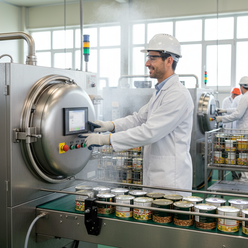 Conducteur d'autoclave (Stérilisation conserves) / Conductrice d'autoclave