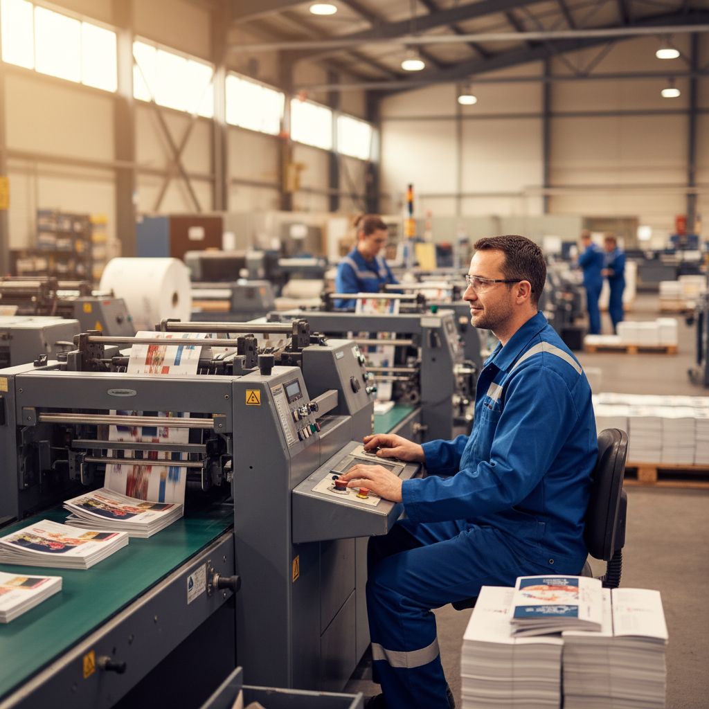 Conducteur d'encarteuse-piqueuse / Conductrice d'encarteuse-piqueuse