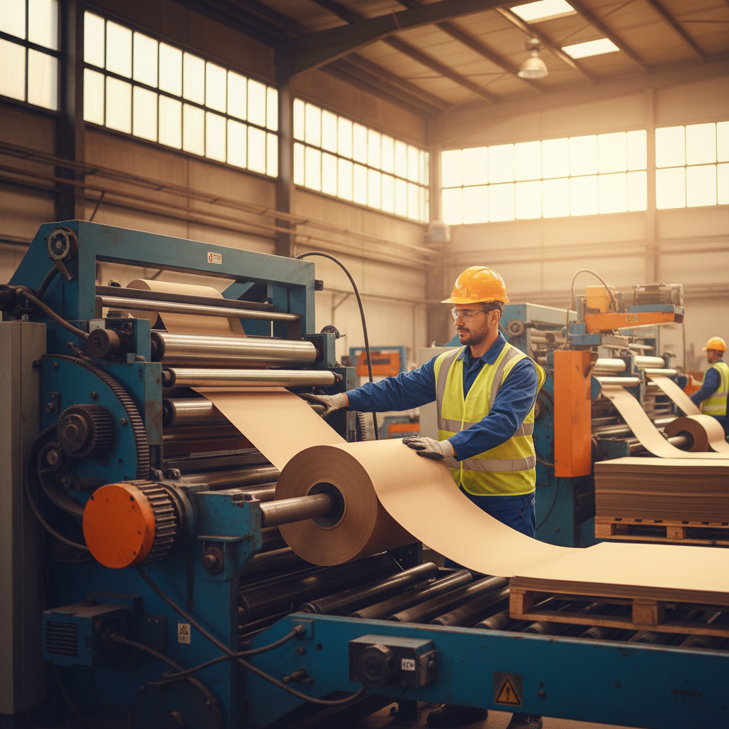 Conducteur d'ondulatrice (Carton) / Conductrice d'ondulatrice