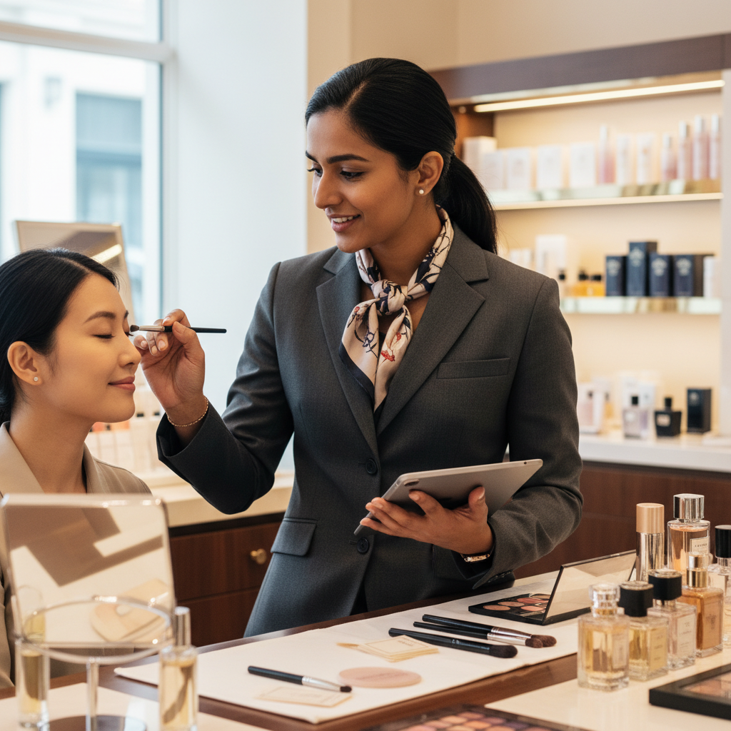 Conseiller·ère-vendeur·euse en cosmétique et parfumerie