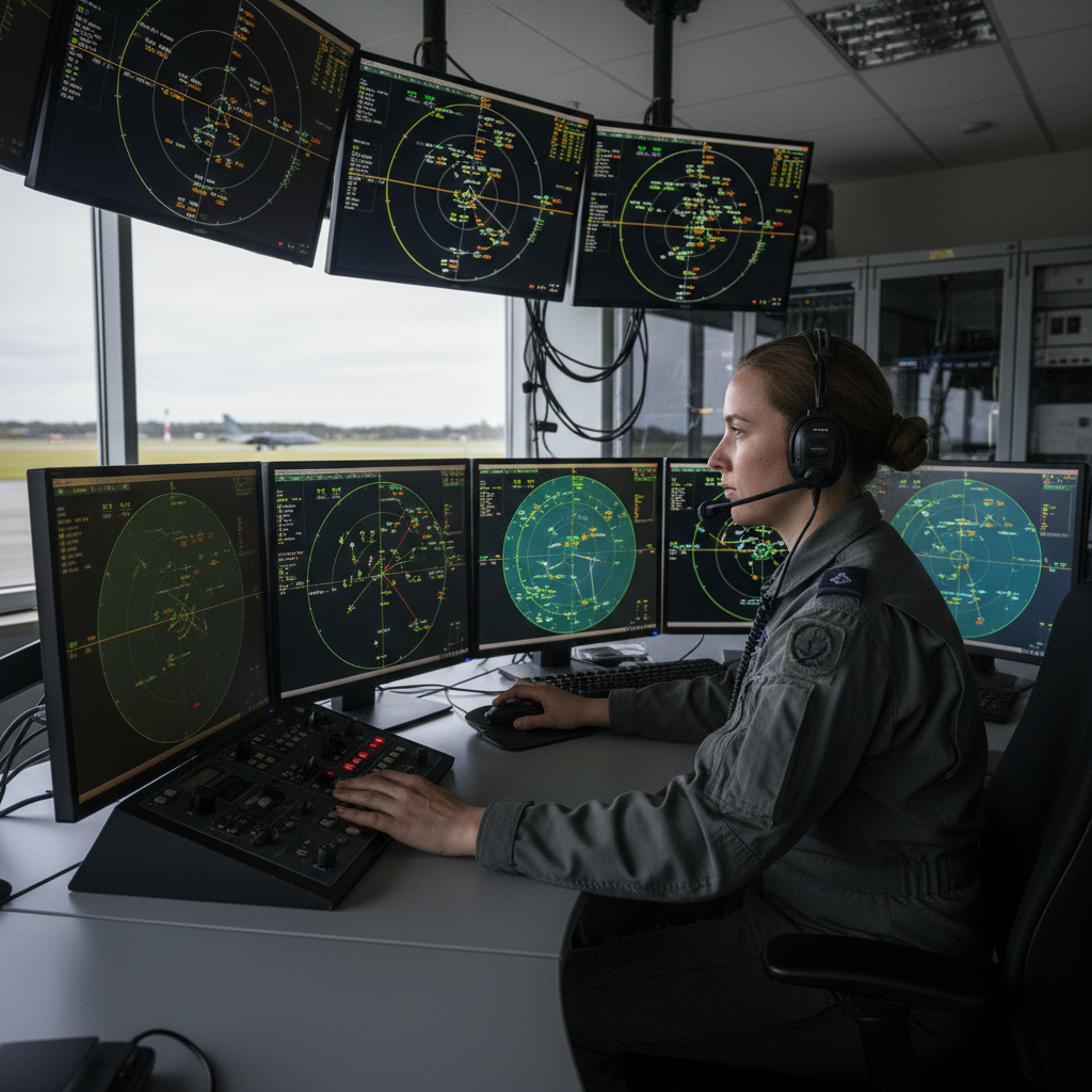 Contrôleur aérien militaire / Contrôleuse aérienne militaire