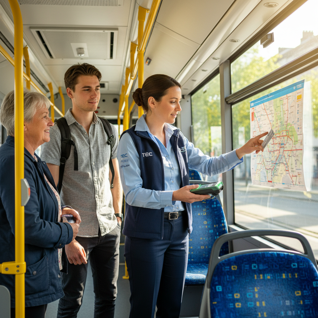 Contrôleur de bus (TEC/STIB/De Lijn) / Contrôleuse de bus