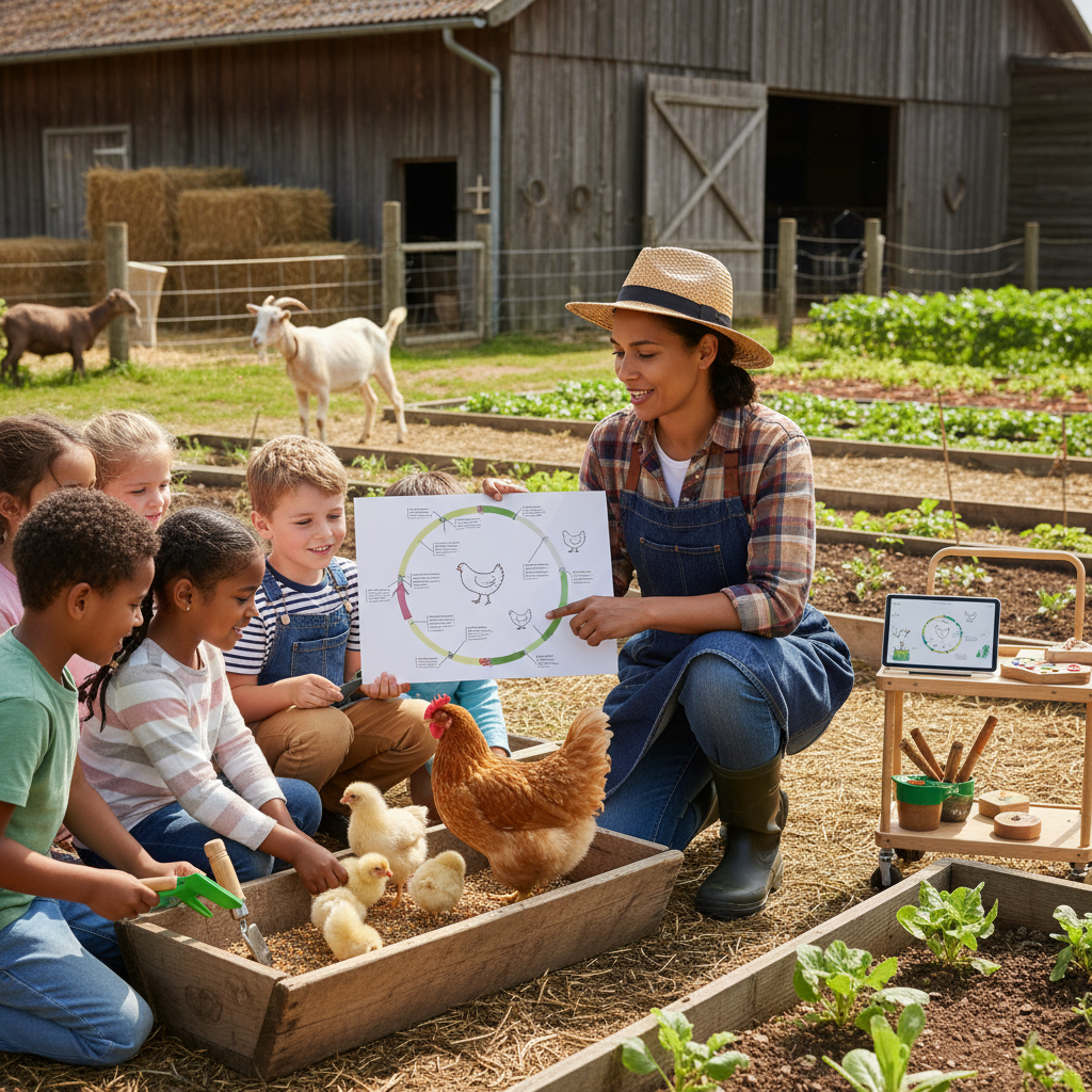 Coordinatrice/Coordinateur de ferme pédagogique