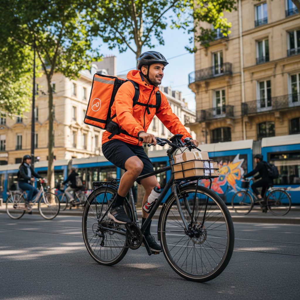 Coursier à vélo / Coursière à vélo