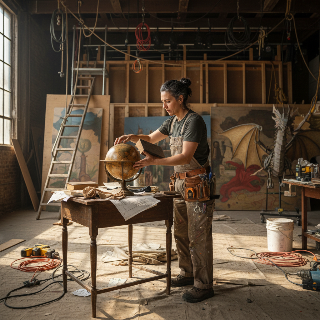 Décorateur·rice de plateau, de spectacle