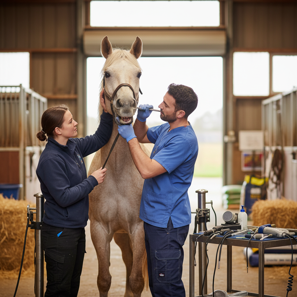 Dentiste équin (Technicien dentaire équin) / Dentiste équine