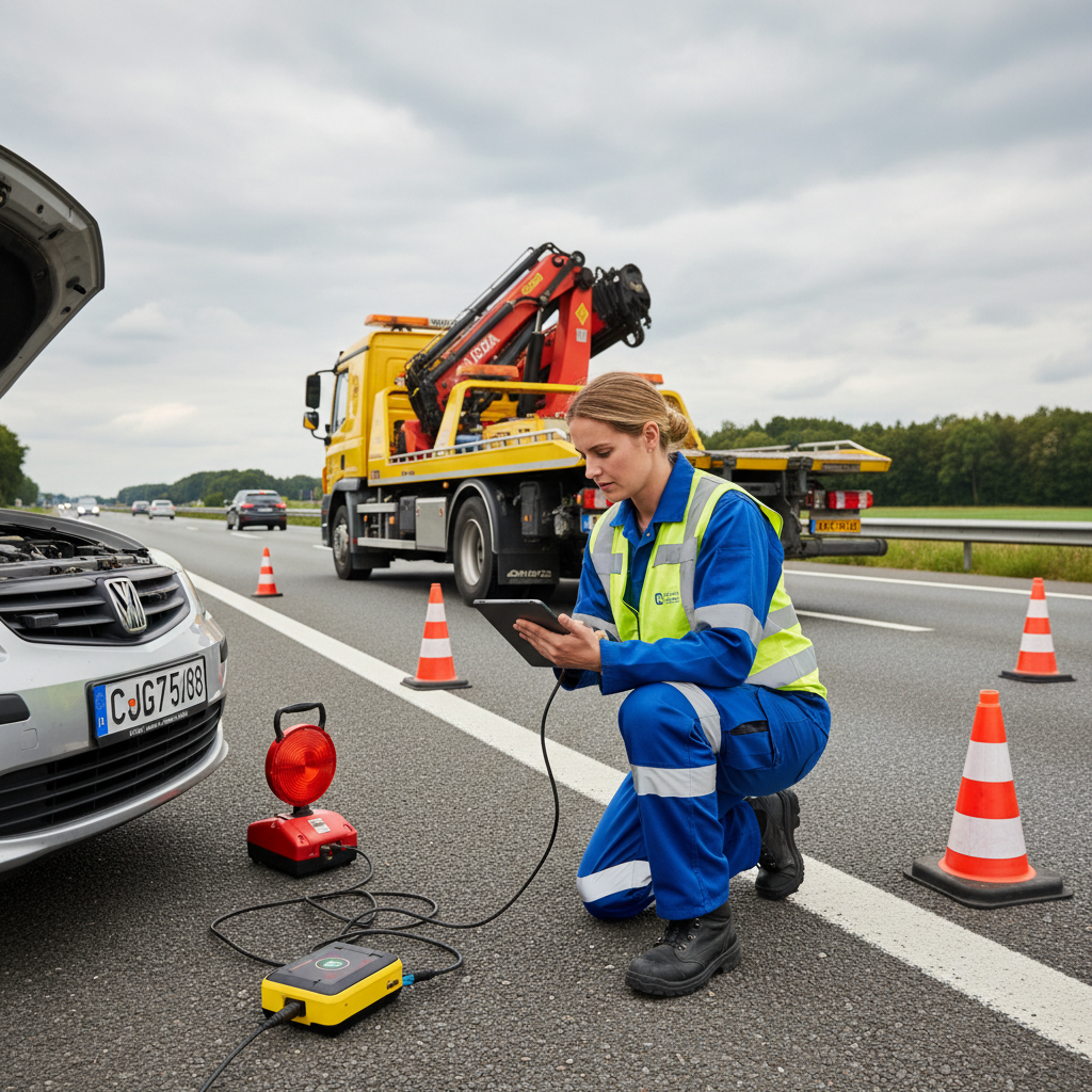 Dépanneur·euse-remorqueur·euse routier·ère