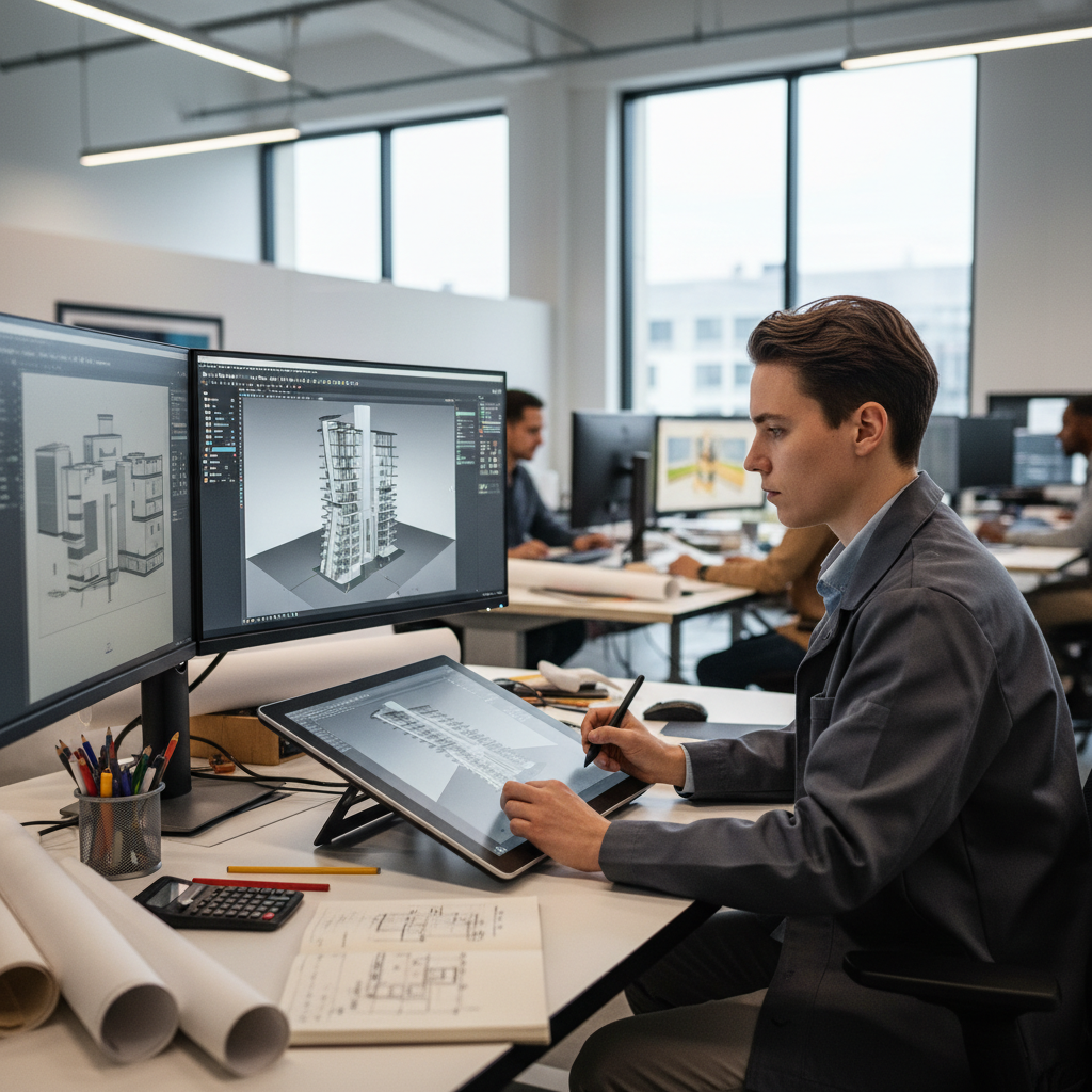 Dessinateur·rice en construction