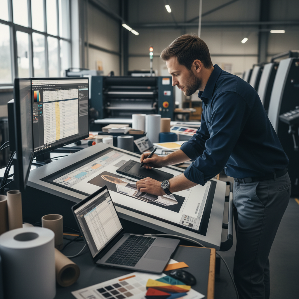 Deviseur·euse en imprimerie