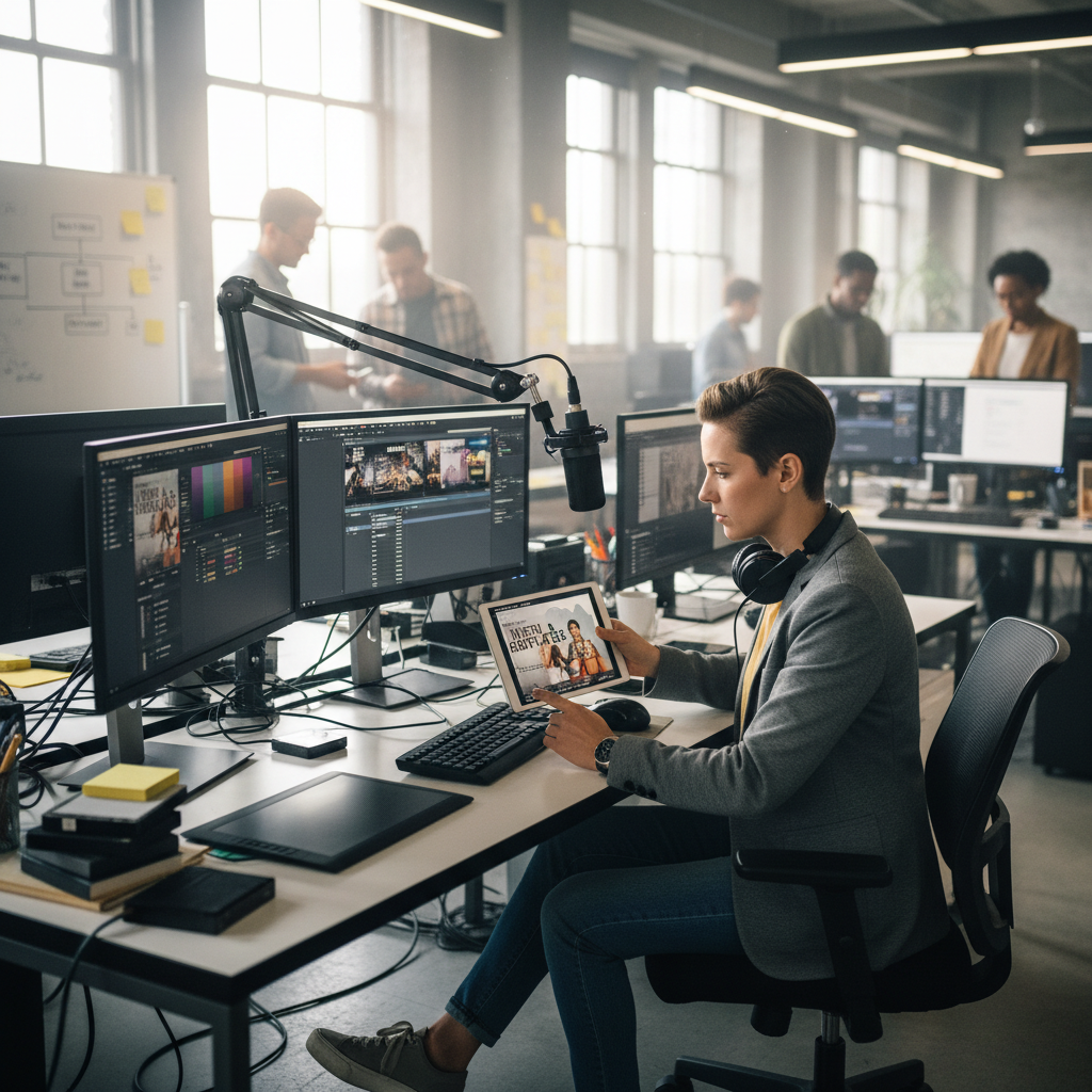 Diffuseur·euse (Médias, Communication)