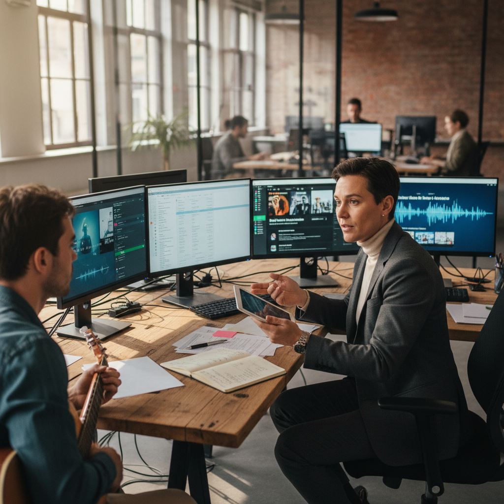 Directeur/Directrice d'une maison de disques