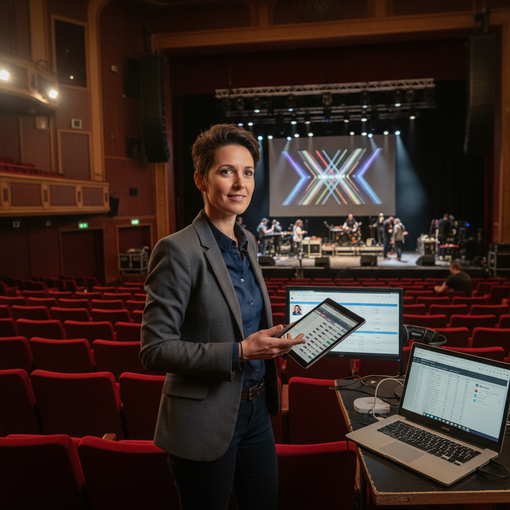 Directeur·rice de salle de spectacles