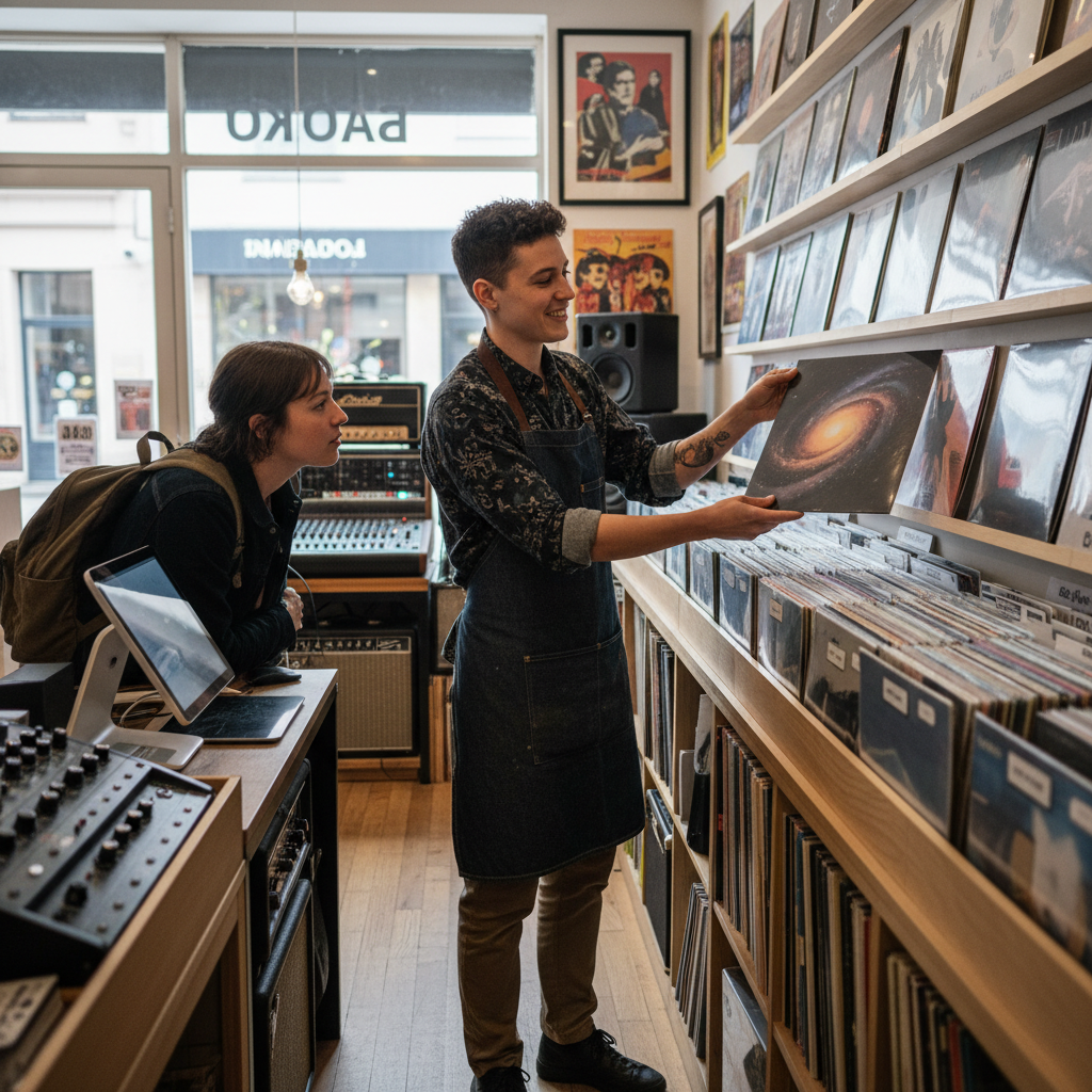 Disquaire / Vendeur·euse en magasin de musique